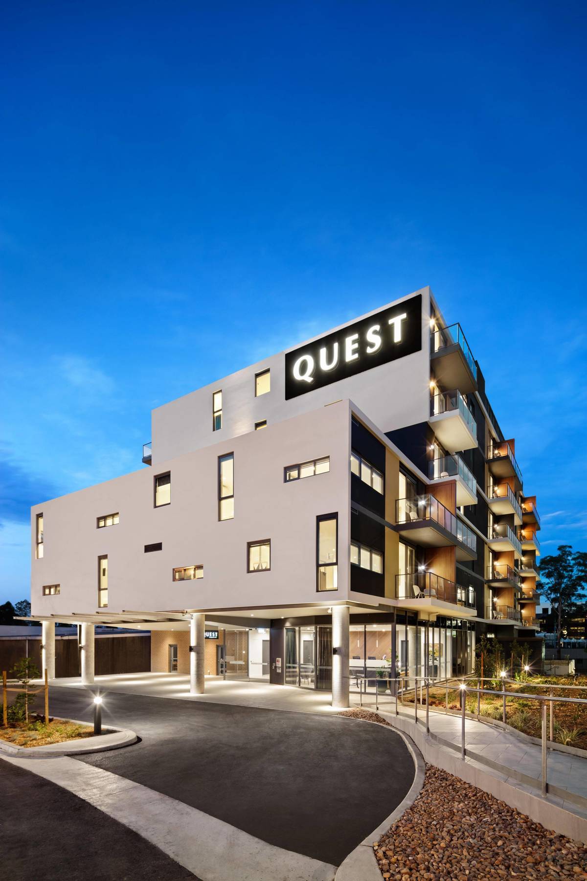Quest Macquarie Park Apart otel Sidney Dış mekan fotoğraf
